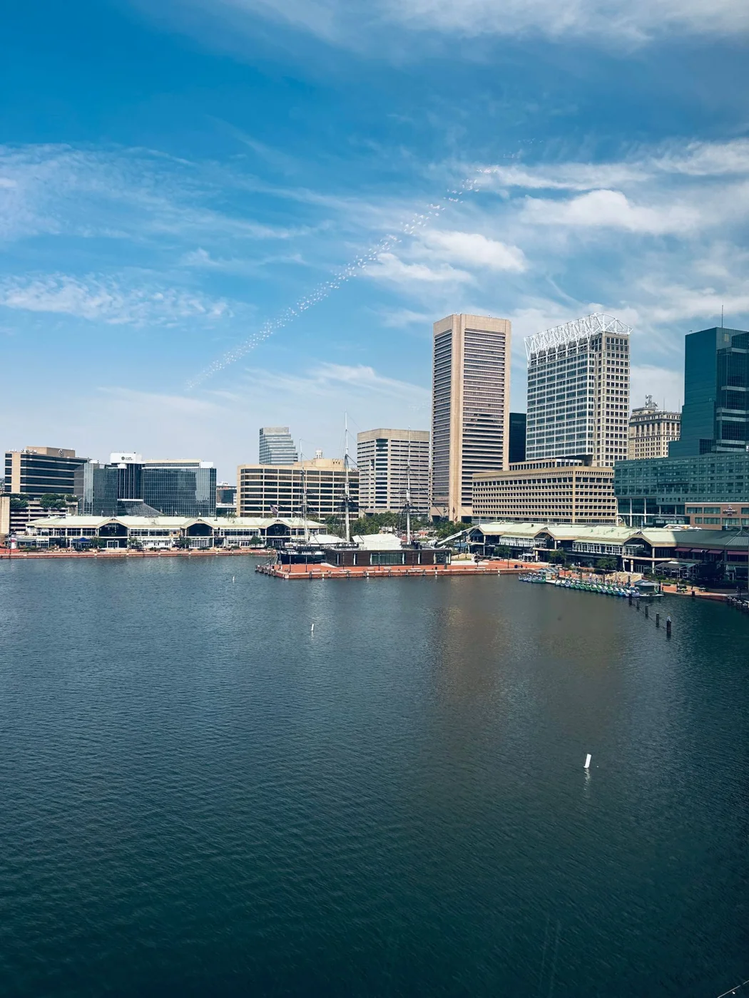 Baltimore Inner Harbor and skyline