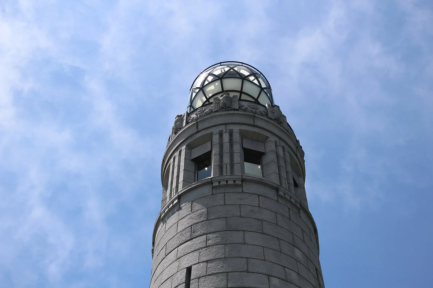Veterans War Memorial Tower at the summit of Mount Greylock Massachusetts