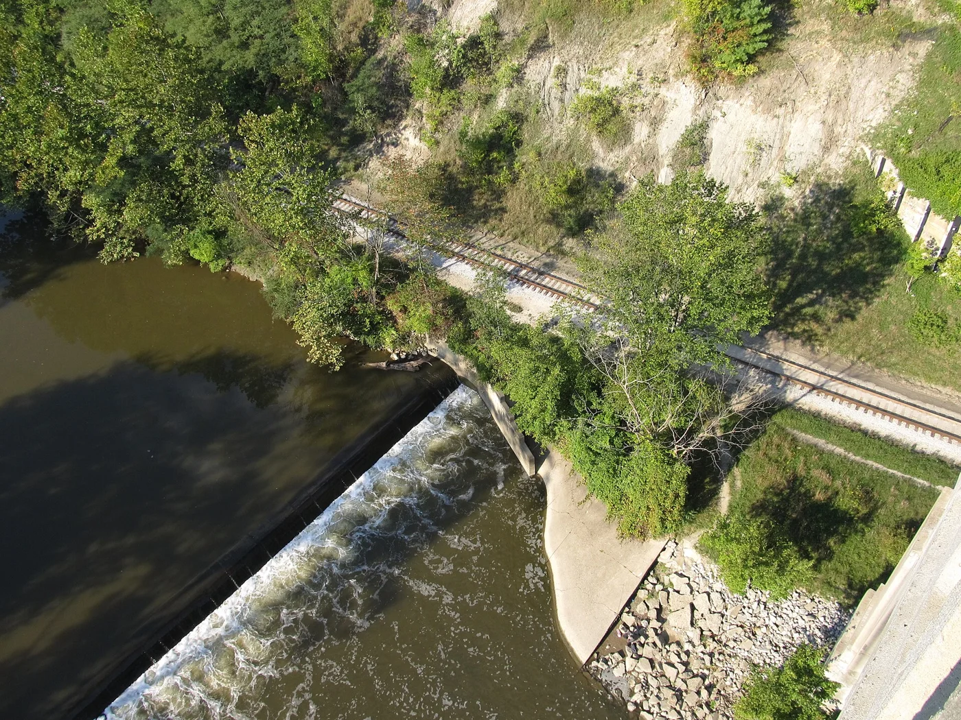 The Cuyahoga River in Cuyahoga Valley National Park